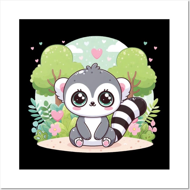 Cute Lemur Wall Art by The Art-Mart